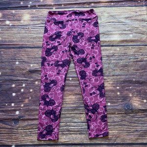 Lularoe Mickey Mouse purple/pink leggings. One size.
